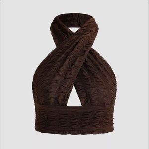 Euphoria Y2K Halter top - Medium - Cider